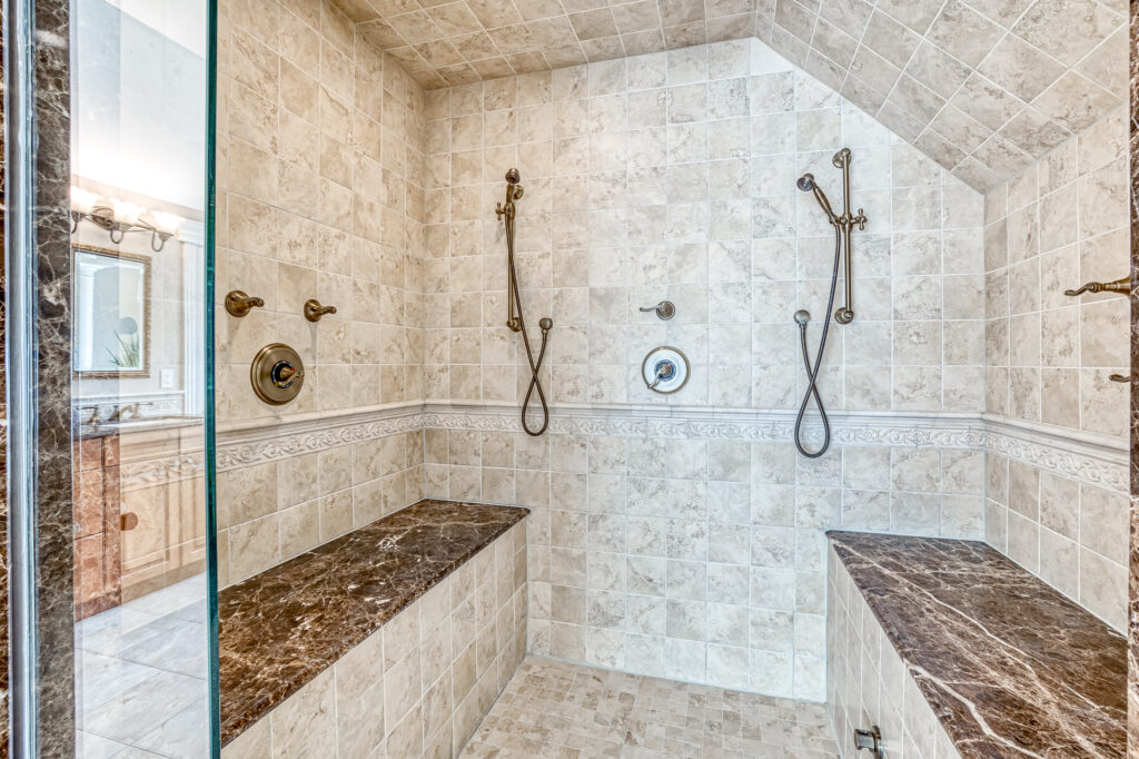 master bath steam shower